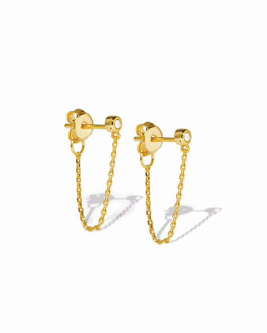 Chain Stud Earrings