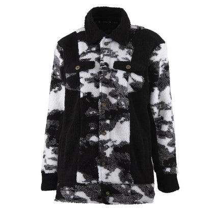 Chaqueta Miscelanea Negro Blanco con broches Reef