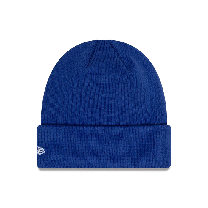 This is a Chelsea FC Lion Crest Core Blue Cuff Knit Beanie Hat 2