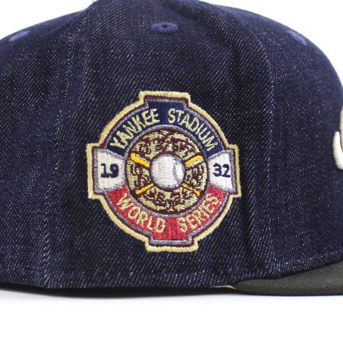 Chicago Cubs 1932 World Series New Era 59Fifty Fitted Hat (Navy Dark Gray Green Under Brim)