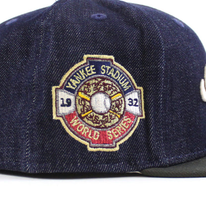 Chicago Cubs 1932 World Series New Era 59Fifty Fitted Hat (Navy Dark Gray Green Under Brim)