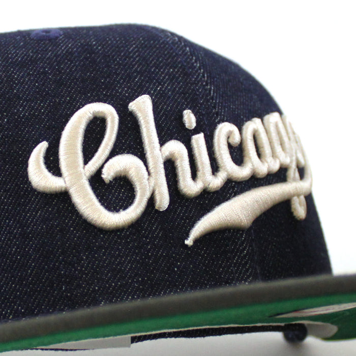 Chicago Cubs 1932 World Series New Era 59Fifty Fitted Hat (Navy Dark Gray Green Under Brim)