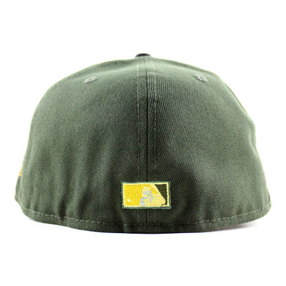 Chicago Cubs 1947 All Star Game New Era 59Fifty Fitted Hat (DARK SEAWEED NAVY MET GOLD Under Brim)