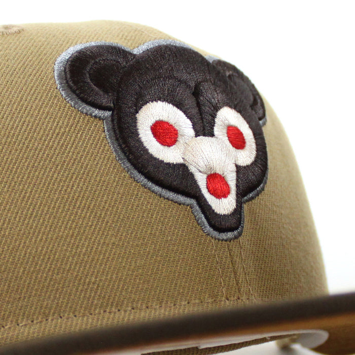 Chicago Cubs 1962 All Star Game New Era 59Fifty Fitted Hat (Khaki Walnut Peanut Under Brim)