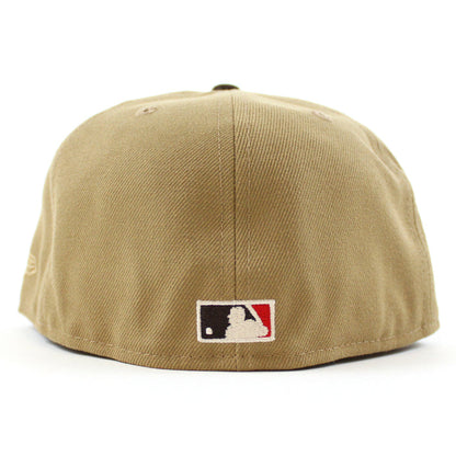 Chicago Cubs 1962 All Star Game New Era 59Fifty Fitted Hat (Khaki Walnut Peanut Under Brim)