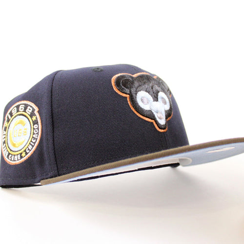 Chicago Cubs 1962 All Star Game New Era 59Fifty Fitted Hat (Navy Walnut Birdseye Under Brim)