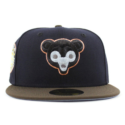 Chicago Cubs 1962 All Star Game New Era 59Fifty Fitted Hat (Navy Walnut Birdseye Under Brim)