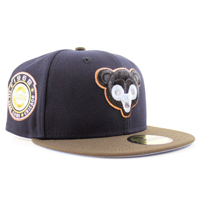 Chicago Cubs 1962 All Star Game New Era 59Fifty Fitted Hat (Navy Walnut Birdseye Under Brim)