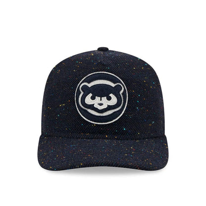 This is a Chicago Cubs MLB Speckled Wool Navy 19TWENTY Adjustable Cap 4