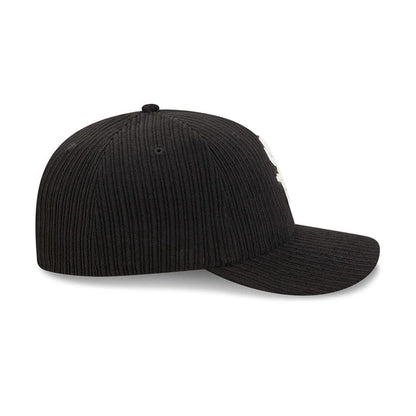 This is a Chicago White Sox MLB Chenille Pop Black 59FIFTY Fitted Cap 6