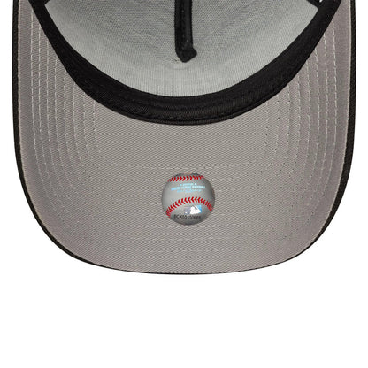 This is a Chicago White Sox MLB Poly Kanji Black 9FORTY A-Frame Adjustable Cap 2
