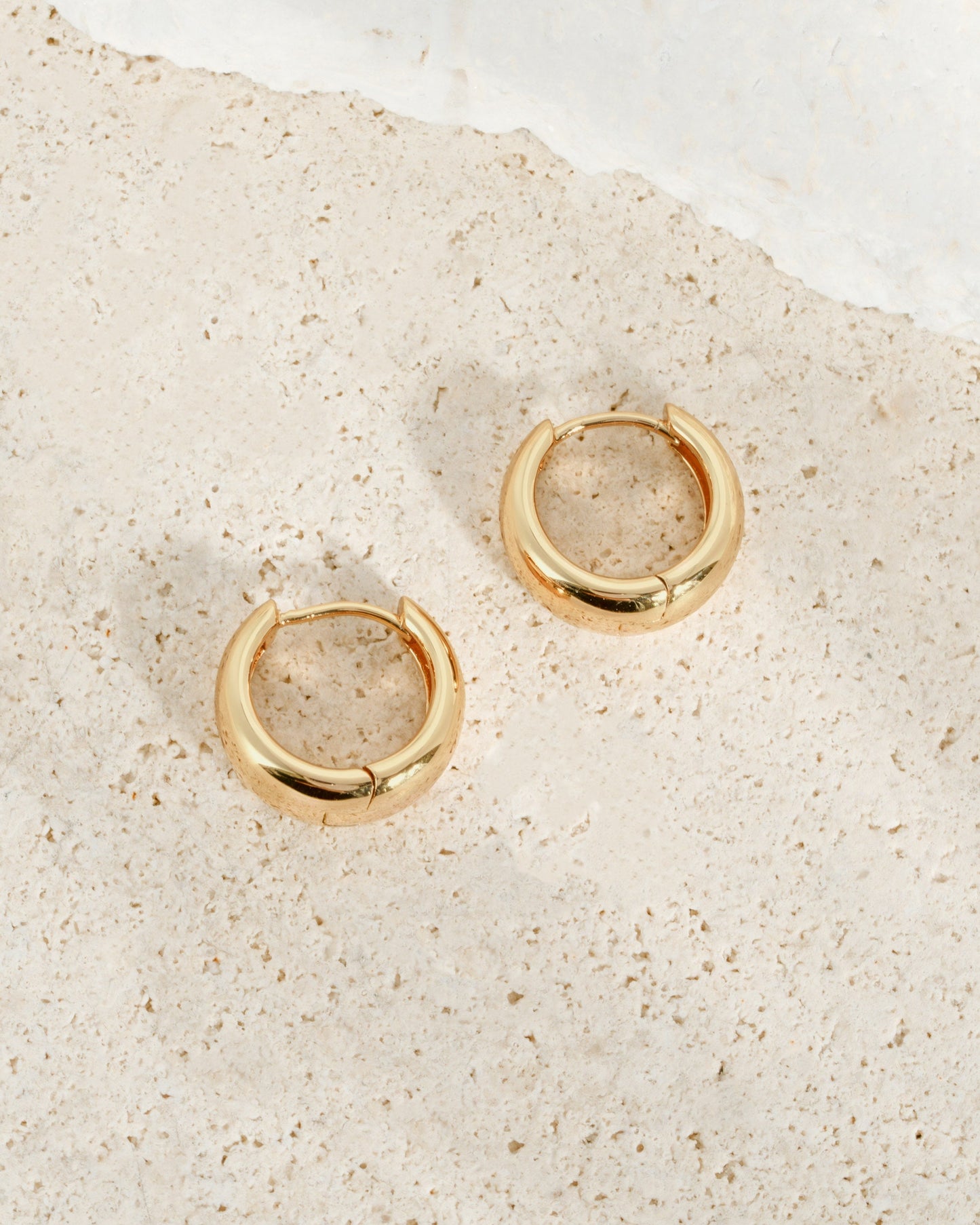 15mm Chunky Huggie Hoops