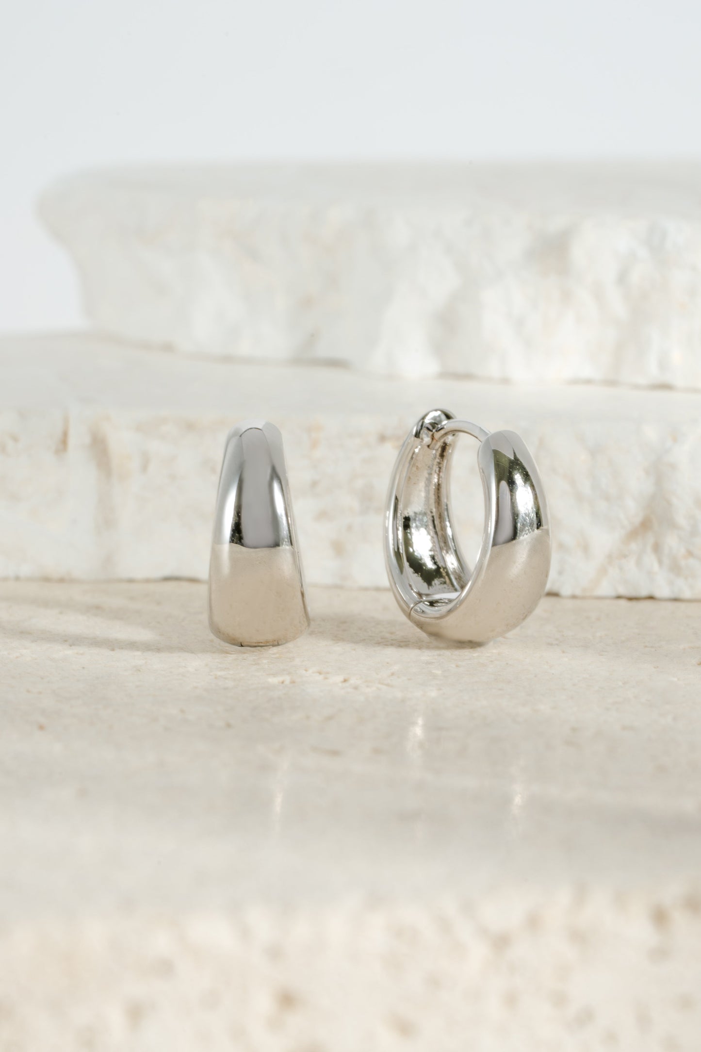 15mm Chunky Huggie Hoops