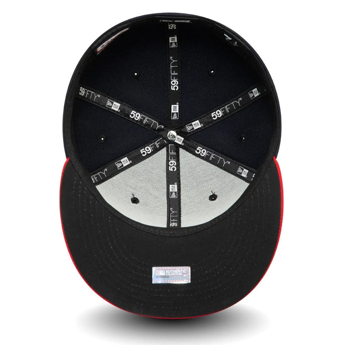 This is a Cleveland Guardians Authentic On Field Navy 59FIFTY Cap 4