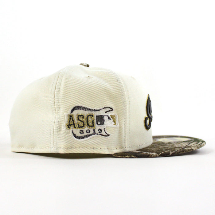Cleveland Indians 2019 All Star Game New Era 59Fifty Fitted Hat (Chrome White RealTree Gray Under Brim)