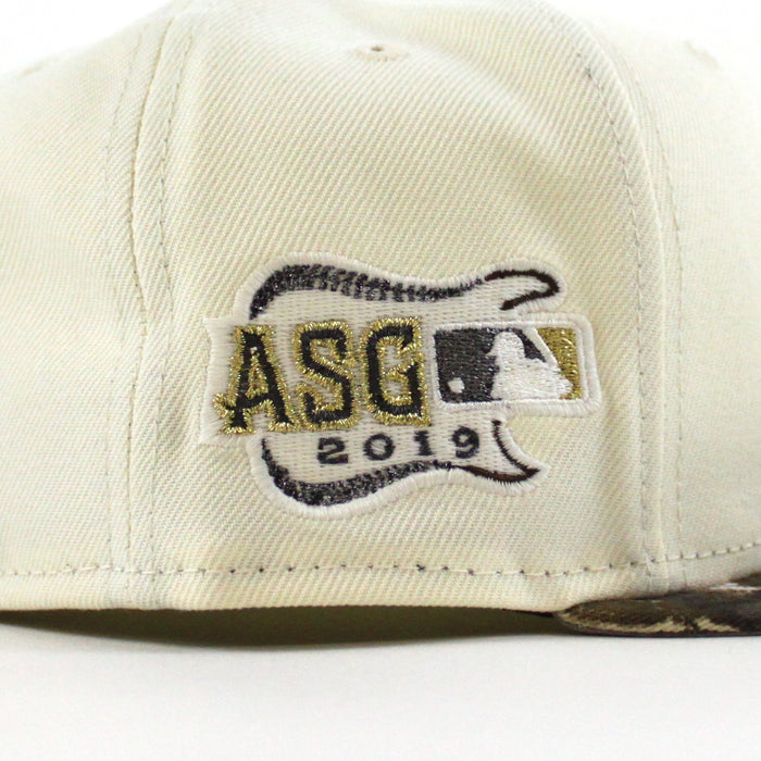 Cleveland Indians 2019 All Star Game New Era 59Fifty Fitted Hat (Chrome White RealTree Gray Under Brim)