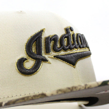 Cleveland Indians 2019 All Star Game New Era 59Fifty Fitted Hat (Chrome White RealTree Gray Under Brim)