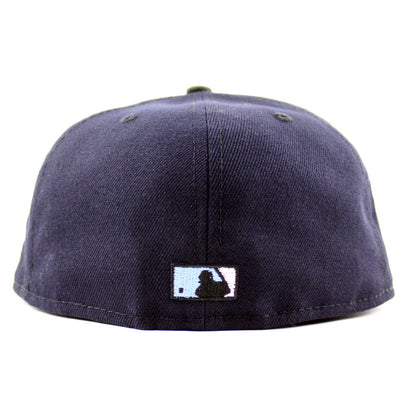 Colorado Rockies EST 1993 New Era 59Fifty Fitted Hat (Glow in the Dark NAVY DARK SEAWEED KHAKI Under Brim)