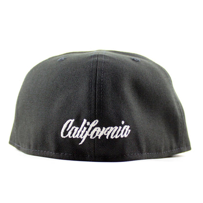 Compton New Era 59fifty Fitted Hat (Black Green Under Brim)