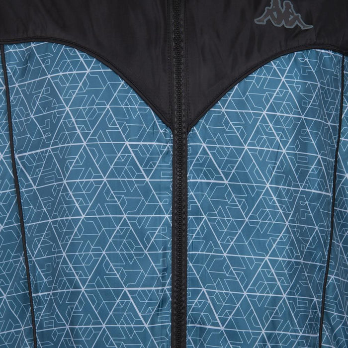 Cortaviento Azul y Negro