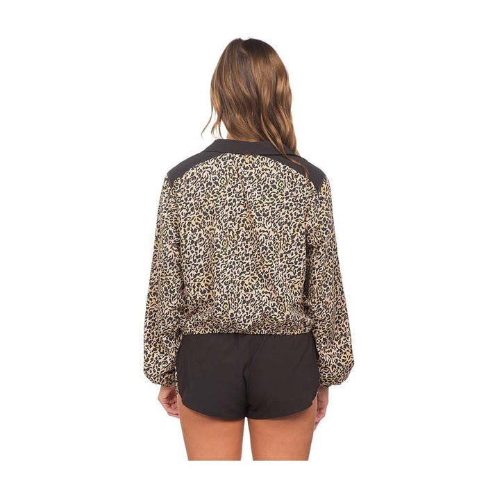 Cortaviento Kat Printed Windb Party Caviar Hurley