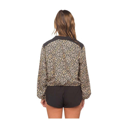 Cortaviento Kat Printed Windb Party Caviar Hurley