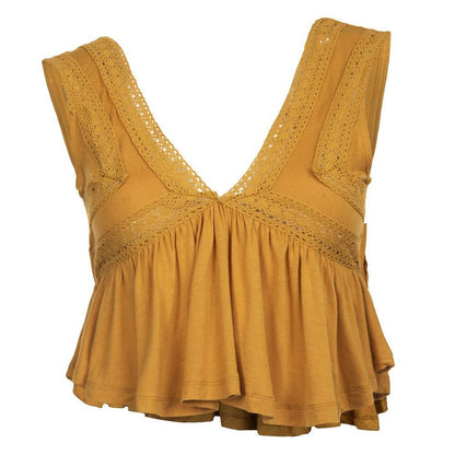 Croptop cuello v Mustard Reef