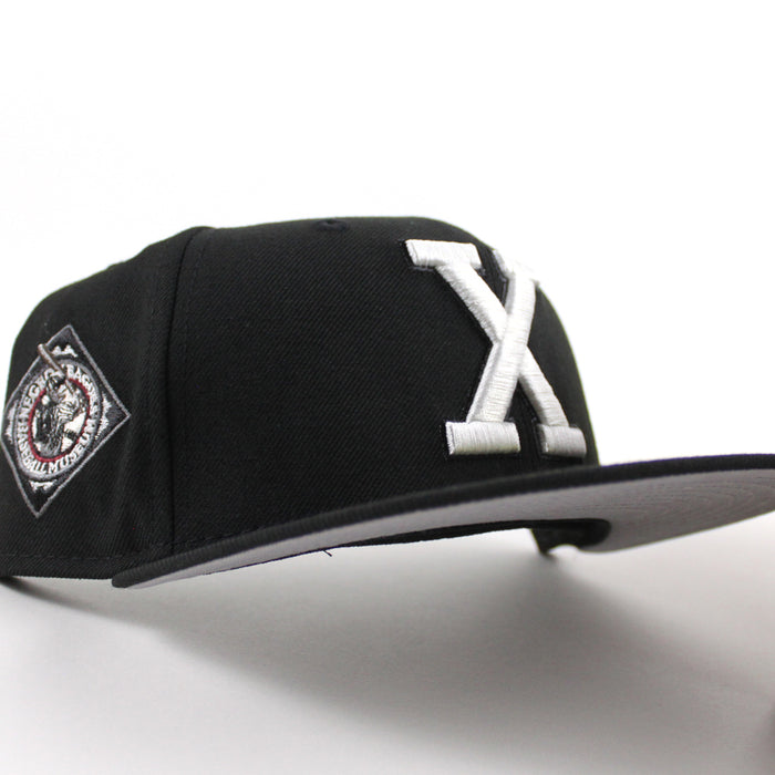Cuban X-Giants New Era 59Fifty Fitted Hat (Black Gray Under Brim)
