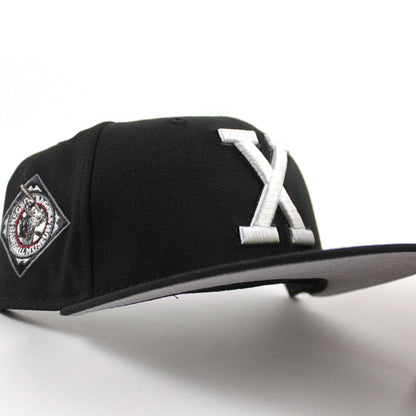 Cuban X-Giants New Era 59Fifty Fitted Hat (Black Gray Under Brim)