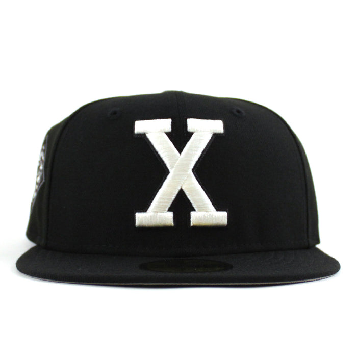Cuban X-Giants New Era 59Fifty Fitted Hat (Black Gray Under Brim)