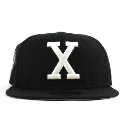 Cuban X-Giants New Era 59Fifty Fitted Hat (Black Gray Under Brim)