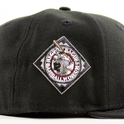 Cuban X-Giants New Era 59Fifty Fitted Hat (Black Gray Under Brim)