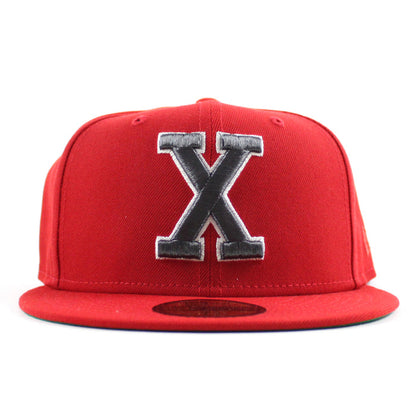 Cuban X-Giants New Era 59Fifty Fitted Hat (Red Green Under Brim)