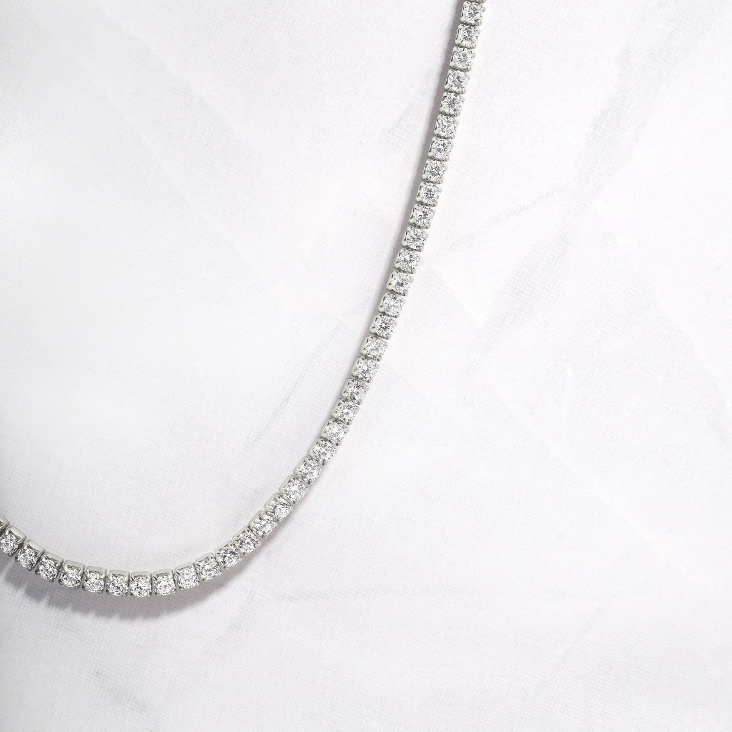 2mm Tennis Necklace