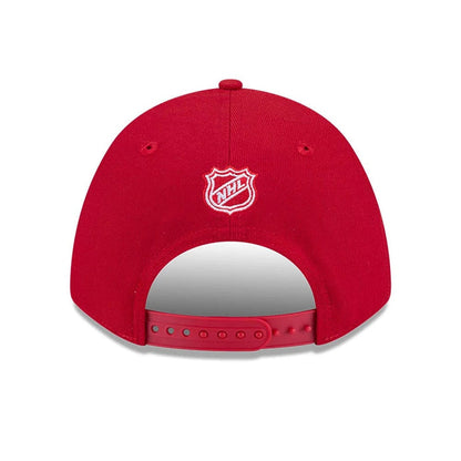 This is a Detroit Red Wings NHL Team Red 9FORTY M-Crown Adjustable Cap 7