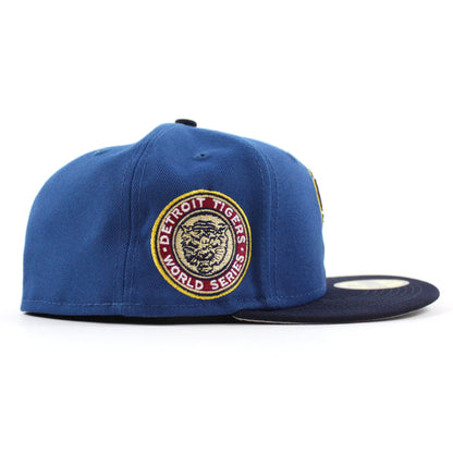Detroit Tigers 1968 World Series New Era 59Fifty Fitted Hat (SeaShore Navy and Gray Under Brim)