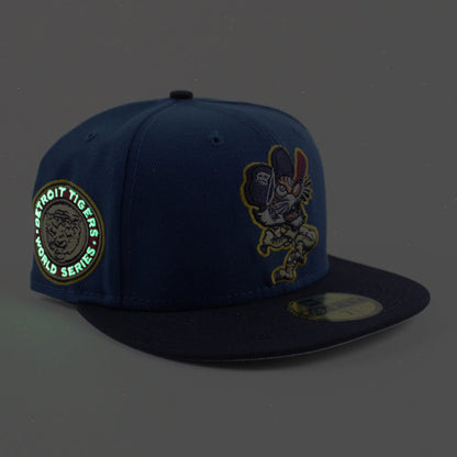 Detroit Tigers 1968 World Series New Era 59Fifty Fitted Hat (SeaShore Navy and Gray Under Brim)