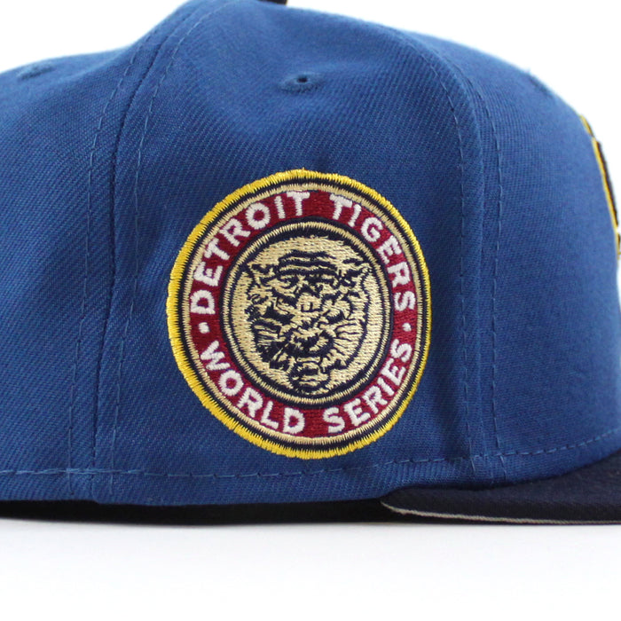 Detroit Tigers 1968 World Series New Era 59Fifty Fitted Hat (SeaShore Navy and Gray Under Brim)