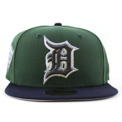 Detroit Tigers 2005 All Star Game New Era 59Fifty Fitted Hat (Cilantro Navy Gray Under Brim)