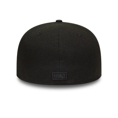 This is a Detroit Tigers MLB Black on Black 59FIFTY Fitted Cap 3