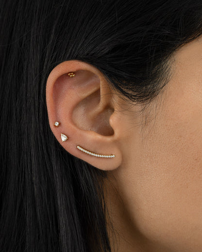 Studded Ear Climber