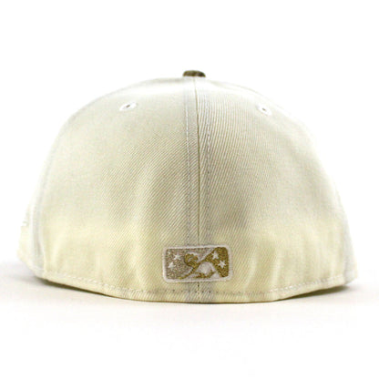 Fort Wayne Wizards New Era 59Fifty Fitted Hat (Chrome White Real Tree Camo Green Under Brim)