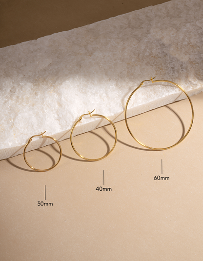 60mm Classic Hoops