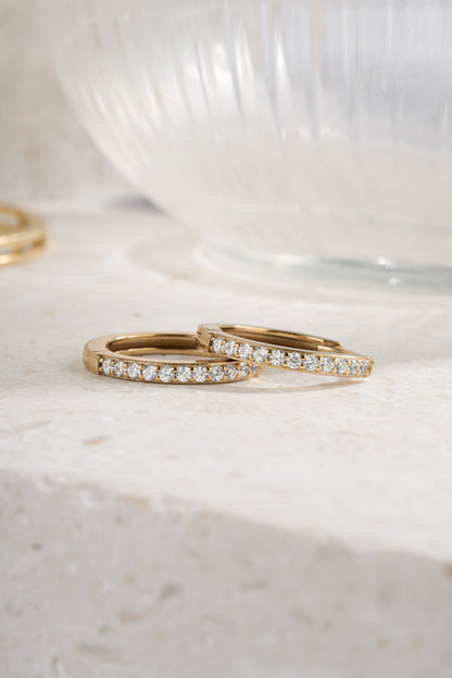 16mm Diamond Huggies (Multiple Sizes Available)