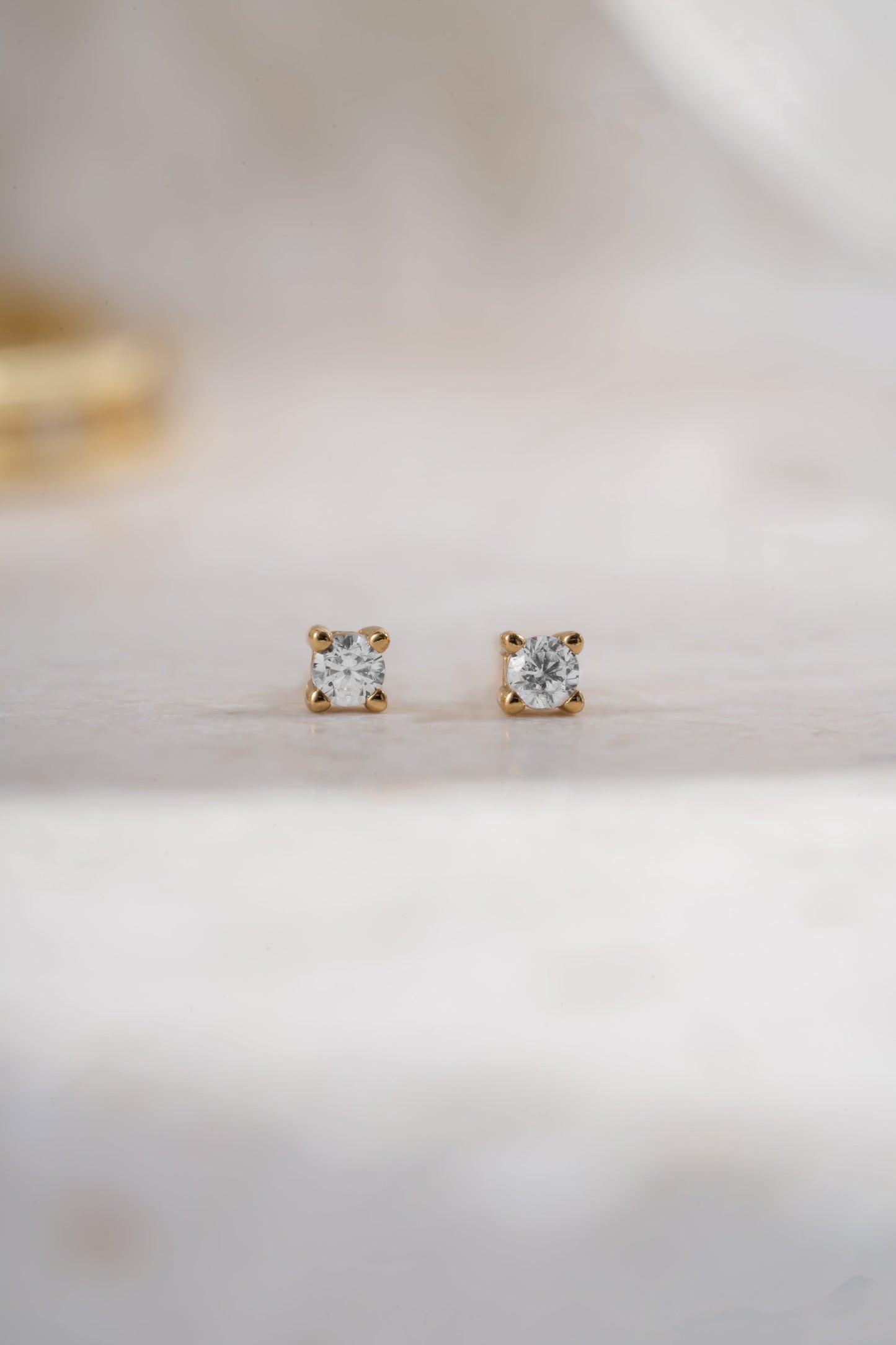 2mm Solitaire Studs (Multiple Sizes Available)