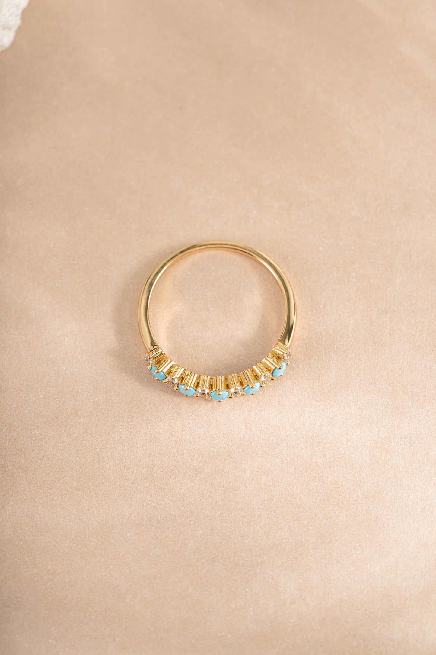 Turquoise Stephanie Stacking Ring