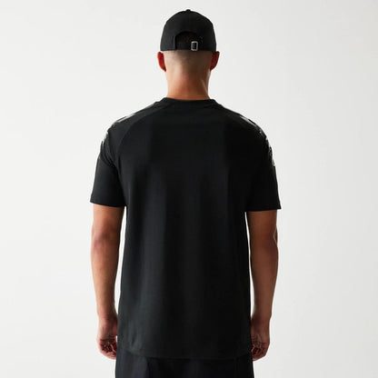The Male model is wearing Green Bay Packers NFL 3RD Down Black T-Shirt 2