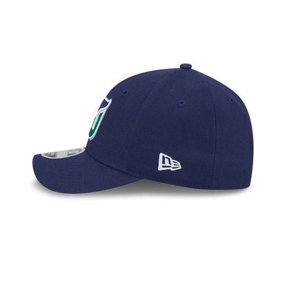 This is a Hartford Whalers NHL Team Navy 9FORTY M-Crown Adjustable Cap 5