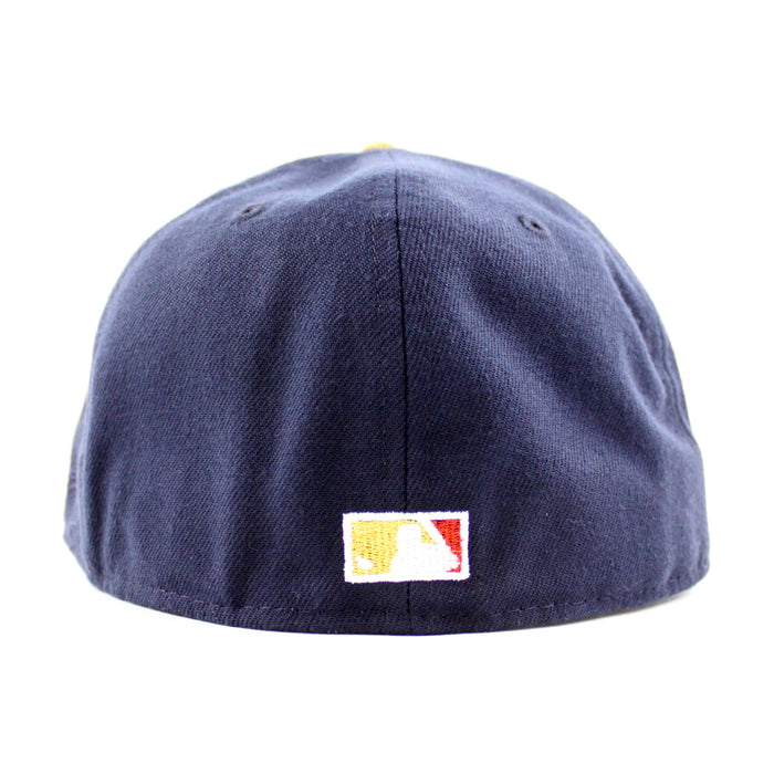 Houston Astros 1968 All Star Game New Era 59Fifty Fitted Hat (Navy Metallic Gold Gray Under Brim)