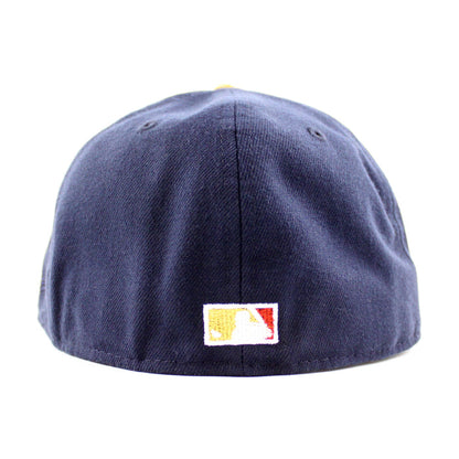 Houston Astros 1968 All Star Game New Era 59Fifty Fitted Hat (Navy Metallic Gold Gray Under Brim)